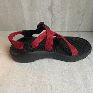 Chacos ZX1 red black sandals left shoe only! Womens 7 Amputee